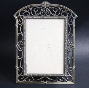 Vintage Antique Bronze ornate picture frame